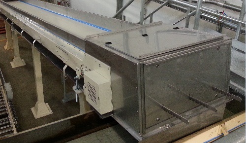 Belt Conveyor FBB-800 in the Tobacco Processing Industry